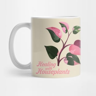 Pink Princess Philodendron | Healing with Houseplants Mug